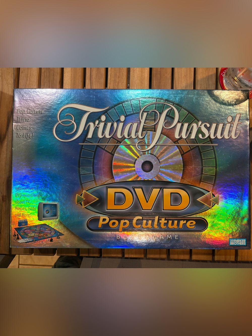 2003 Trivial Pursuit DVD Pop Culture Board Game Excellent Condition